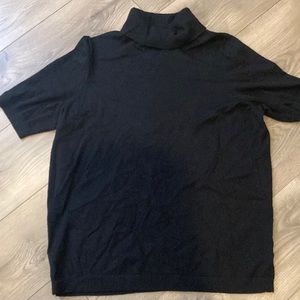 Lane Bryant lightweight short sleeve sweater with keyhole back